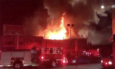 Incendio en una discoteca de California